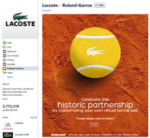 Lacoste Facebook Fan Page | Jabari Holder