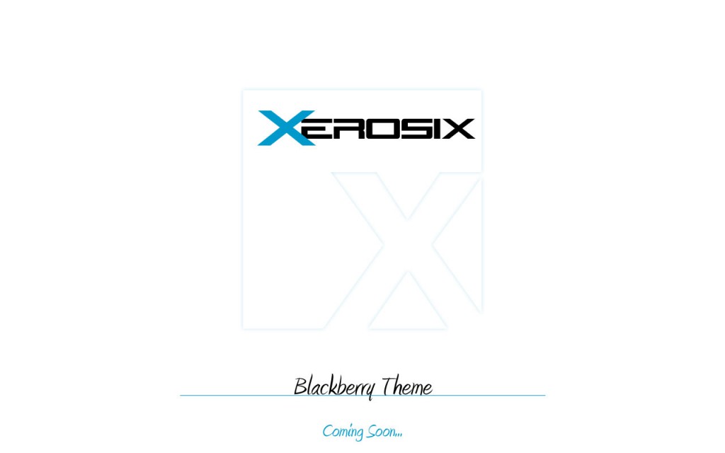 Xerosix Blackberry Theme