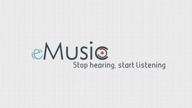 eMusic Logo Design