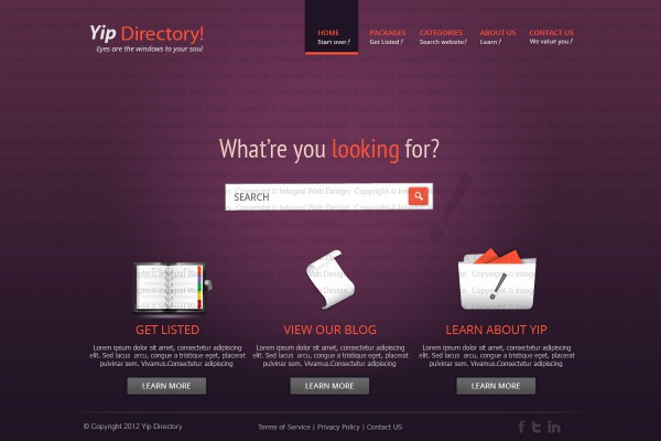 YipDirectory Template