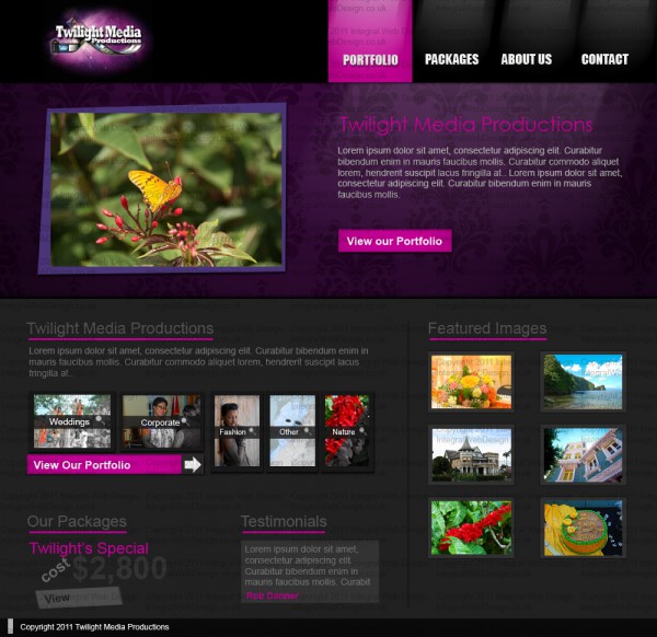 Twilight Media Productions Template