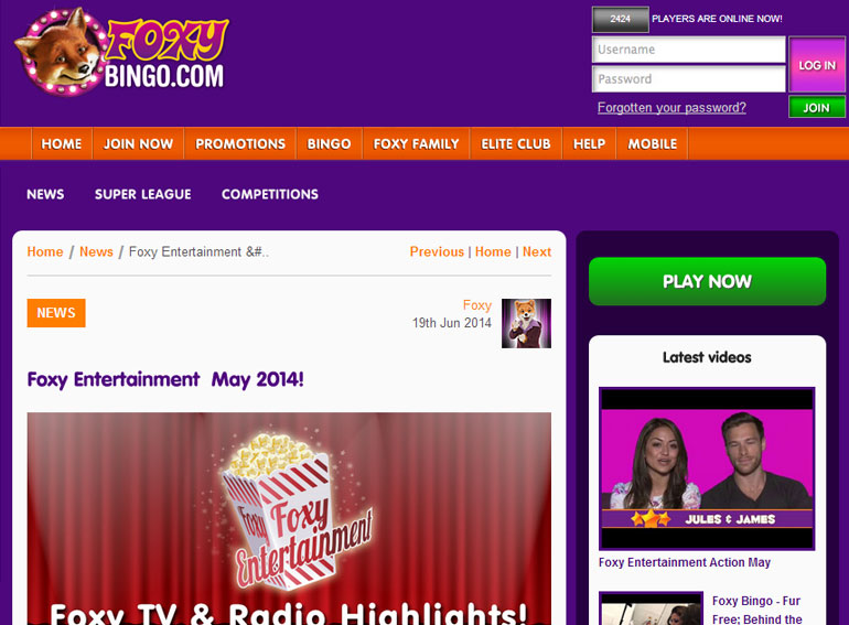 Blog article & videos widget