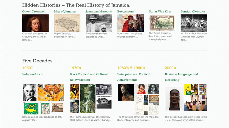 The history of jamaica